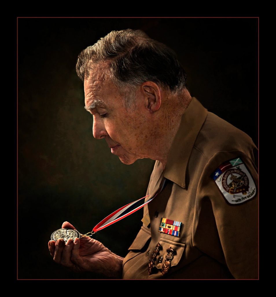 Veteran Jerry Welna, who fought during World War II